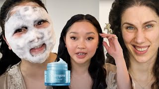 Reacting To Expanding Face K Beauty Skincare Routine? Esthe Reacts To Lana Condor's Skincare