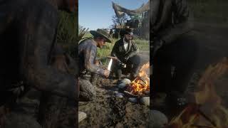 Red Dead Online - How To Cook Food #shorts #reddeadonline