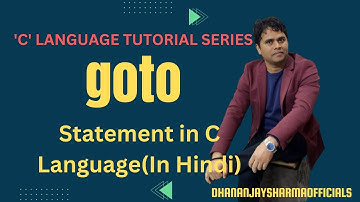 goto statement in c programming example | 