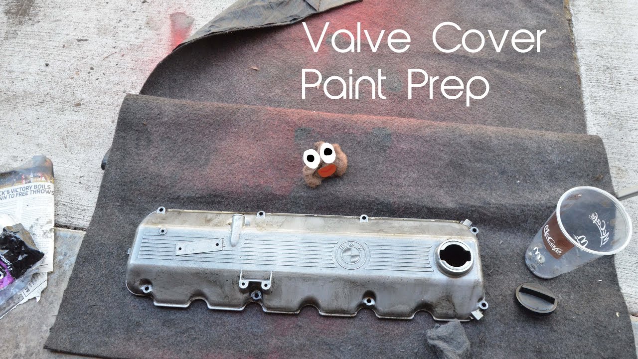 E30 VALVE COVER PAINTING (Part 1) YouTube
