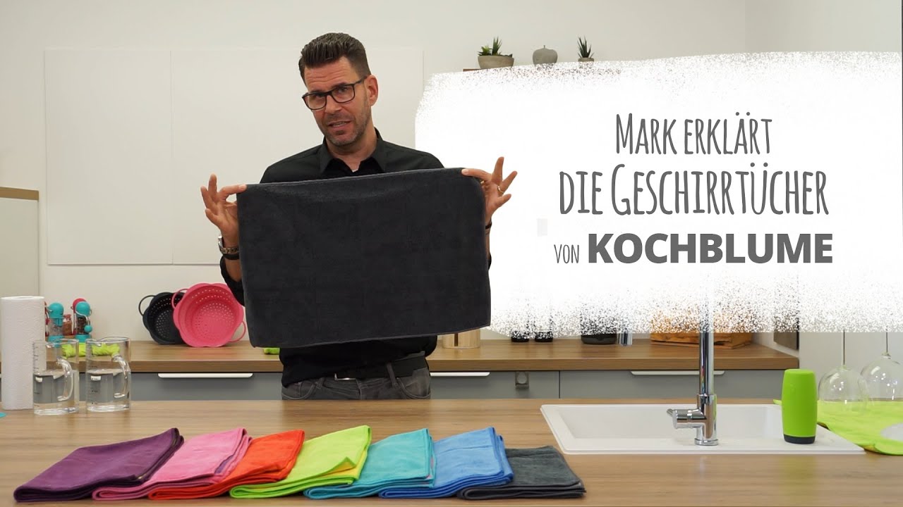 cooklife.de | Mark erklärt | Die Geschirrtücher von KOCHBLUME