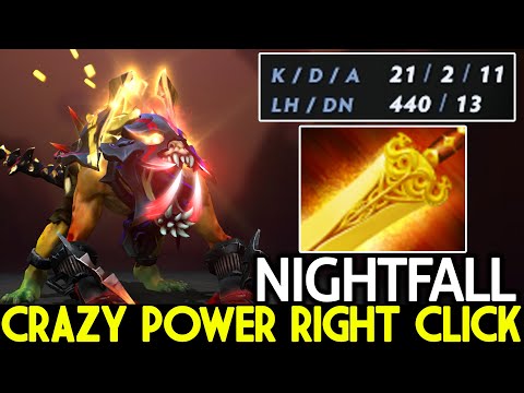 NIGHTFALL [Lifestealer] Crazy Power Hard Carry Right Click Dota 2