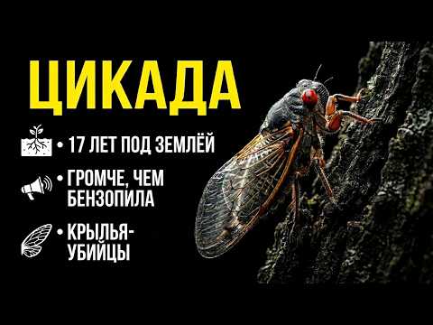 Цикада: 17 лет в полной темноте ради нескольких недель жизни