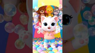 Luca’s Ball Pit Adventure | Cute CGI Cat Short 🙀🎉 #kpop #cats #catlovers #catfriends #cuteanimals