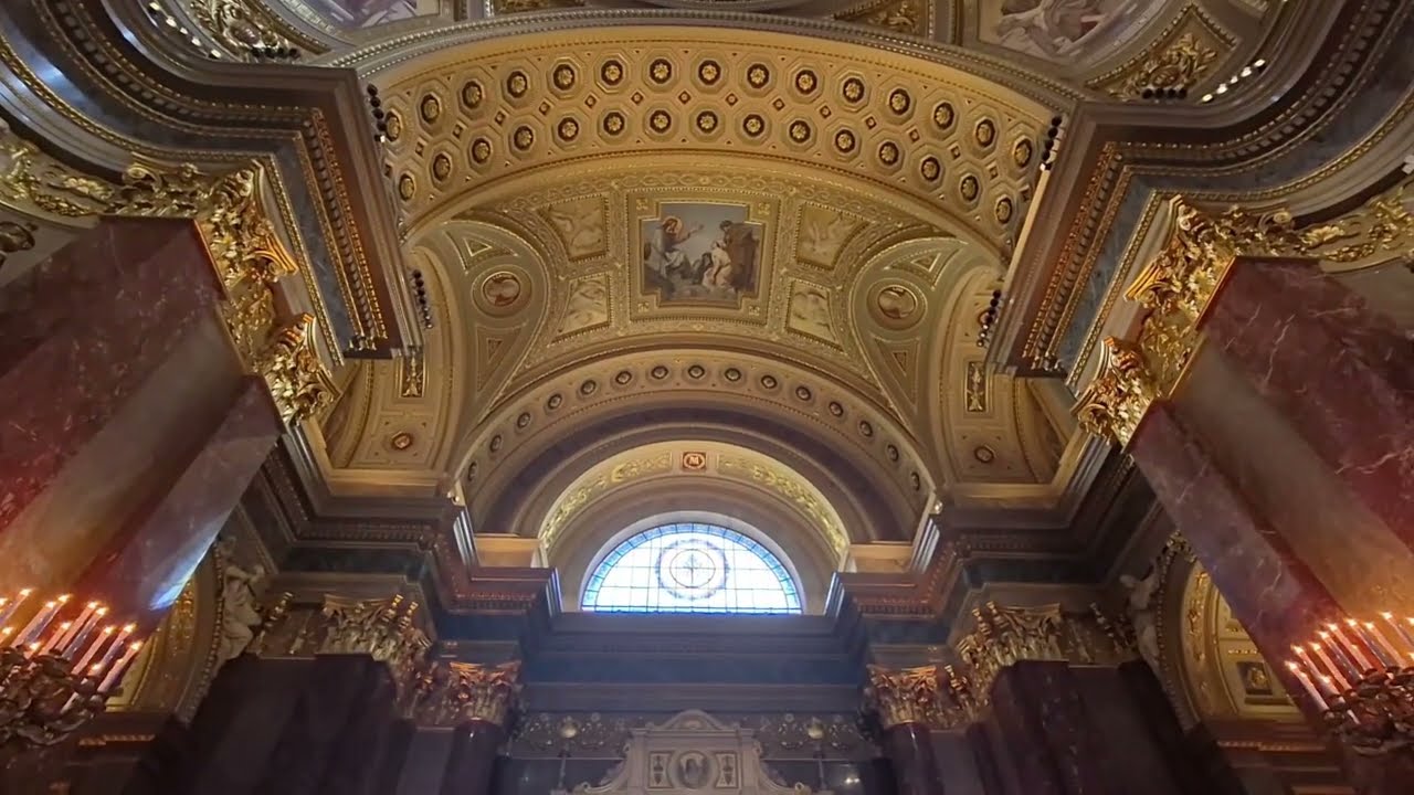 St Stephens Cathedral in Budapest Hungary