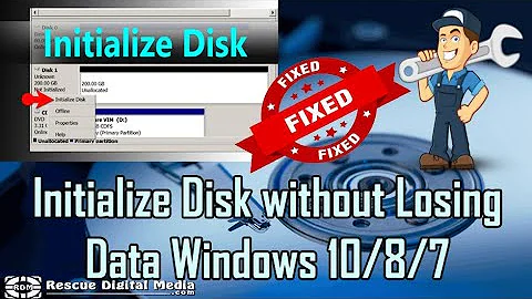 How to Initialize Disk Without Losing Data?| Working Solutions| Rescue Digital Media