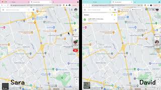 Linkwork demo - Google map syncing screenshot 2