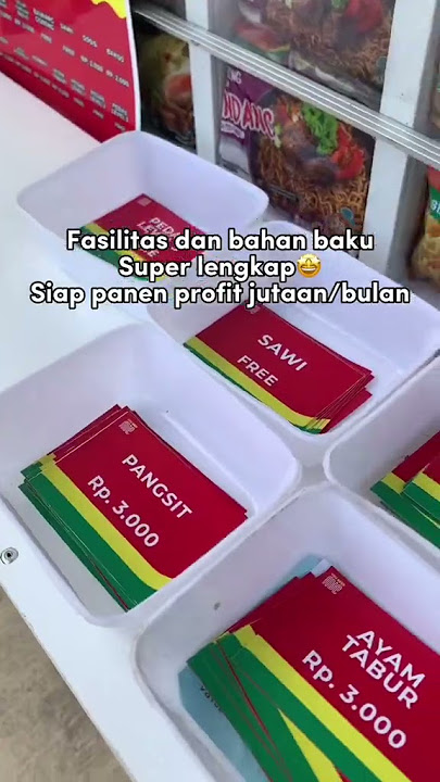 IDE USAHA MODAL KECIL OMSET MENJANJIKAN YANG LAGI VIRAL