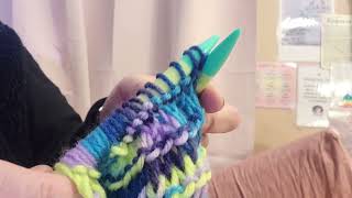 How to knit a simple scarve - This is for my dog.......so much fum!