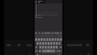 Python Tips and Tricks 🐍 - Here is how we can concatenate a list of strings #Shorts
