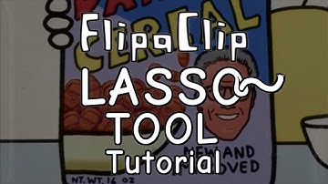 FlipaClip Lasso Tool tutorial.