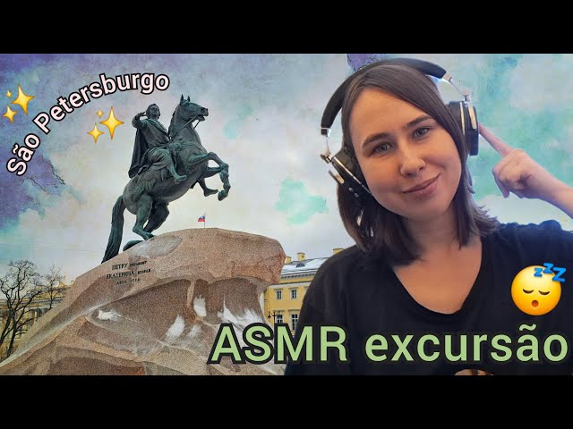 Passeio turístico por São Petersburgo (Rússia) 🐻 asmr excursão