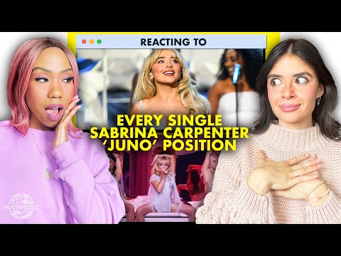 SABRINA'S 'JUNO' POSITIONS HAD US SHOOK... REACTING TO ALL POSITIONS!