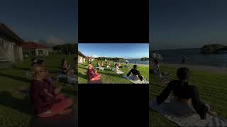Beach Yoga & Sound Bath#okinawa#healingjourney #womencircle #beachvibes
