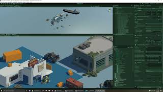 Testing my new Vehicle Controller in Unity