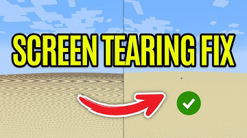 How to Fix Screen Tearing in Games | Fix Minecraft Graphics Issues [Full Guide]