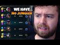 My jungler didnt take smite because he wanted mid then he duo lanes top the entire game