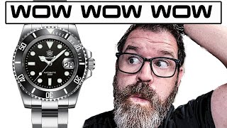 This $100 Rolex Sub homage is Shockingly good except for the bracelet... Steeldive 1953
