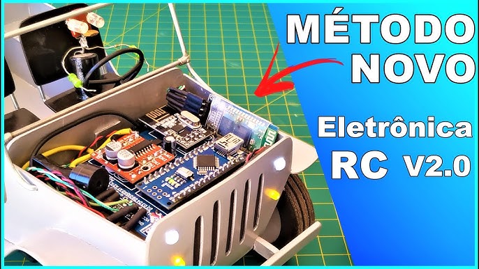 Como fazer um Aviãozinho com Controle Playstation 2 e Arduino que voa de  verdade - Projeto Aeroino 