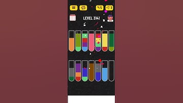 Water sort puzzle - Level 3141 #puzzle #games #level3141 #level #watersortpuzzle #gaming #gameplay