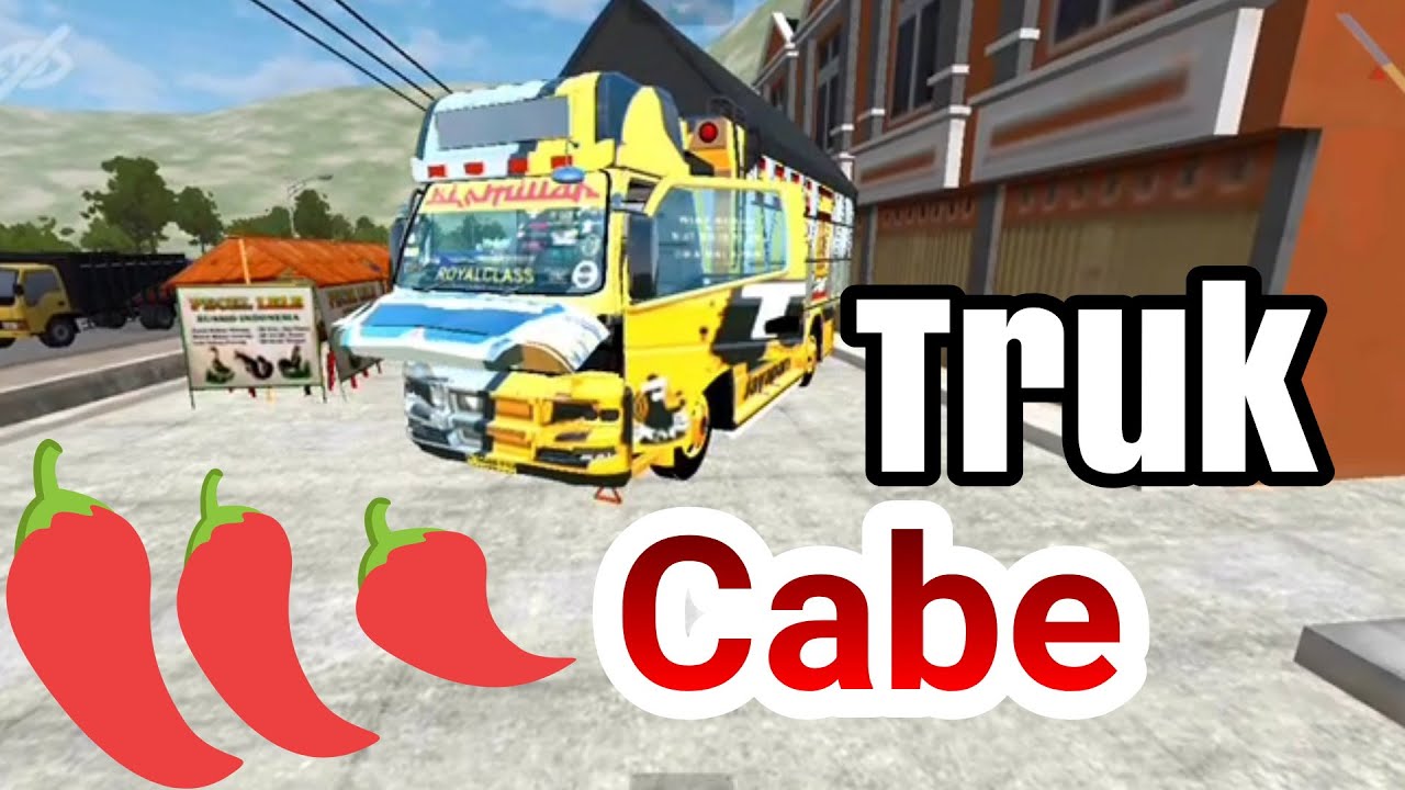  Truk  Cabe  Oleng Jam  mepet antar cabe  Bussid YouTube