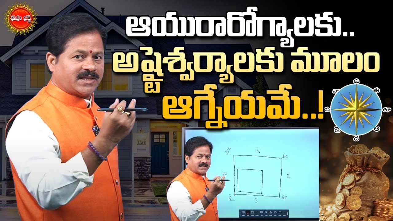 Vastu Tips | అష్టైశ్వర్యాలకు మూలం ఆగ్నేయమే.! | Domala Nagendra Vasthu | Southeast | Eha Bhakthi