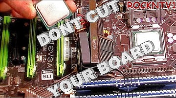 771 XEON mod to LGA775  RETRO GAMING PC BUILD