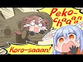 Korone About to Be Devoured and Helpless Pekora [Lethal Company / Hololive Animation / Eng Sub]