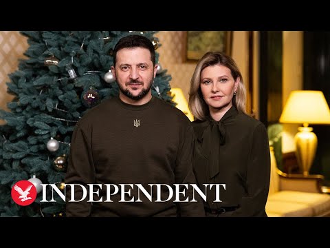 Live: Zelensky addresses the nation on New Years Eve