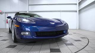 P5254 05 Chevy Corvette   Blue