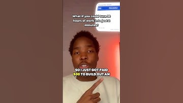 I Just Sold a $500 AI Automation That Shaves 30+ Hours of Work — Here’s How#Shorts #aiautomation