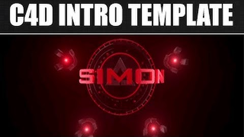 Free 3D Intro #8 | Free Cinema 4D Intro Template \\ FREE DOWNLOAD