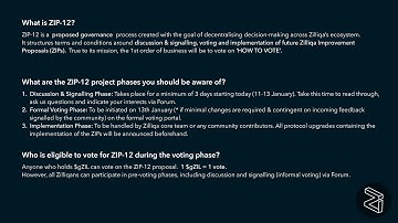 Navigating the Zilliqa Governance Forum