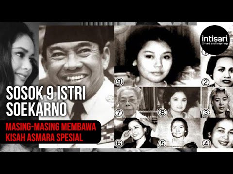 Sosok 9 Istri Soekarno, Masing-masing Membawa Kisah Asmara Spesial
