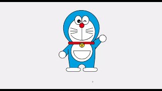 Doraemon Turtle with Python #python #visualstudio screenshot 5