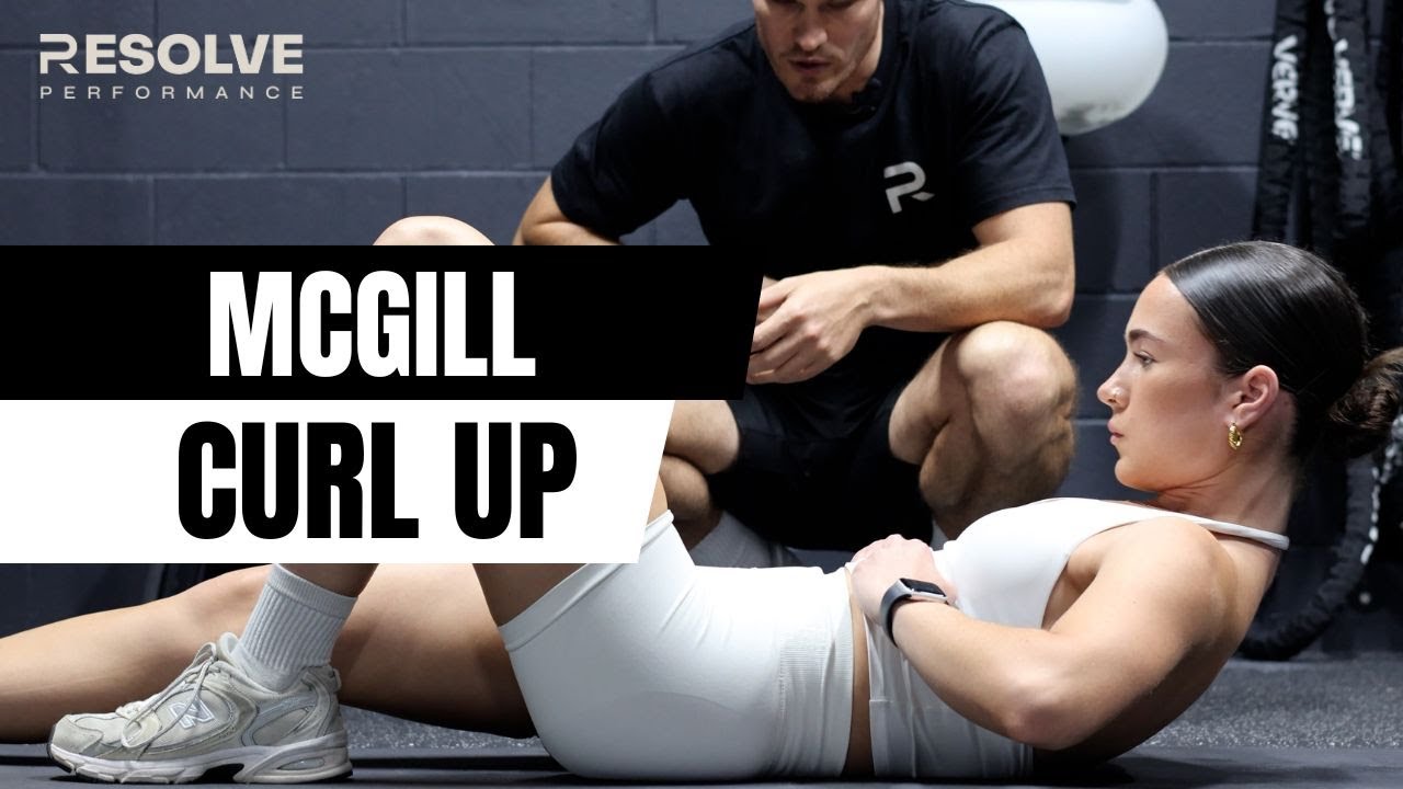 McGill Curl Up - YouTube