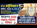 Cu 2nd Semester Political Science General Suggestion 2026 | 2ND SEM Political science Gen Suggestion