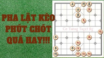 Cờ tàn, cờ thế hay: Tuyệt kỹ sử dụng Pháo, Mã, Tốt rất điêu luyện trong cờ tàn thực chiến.