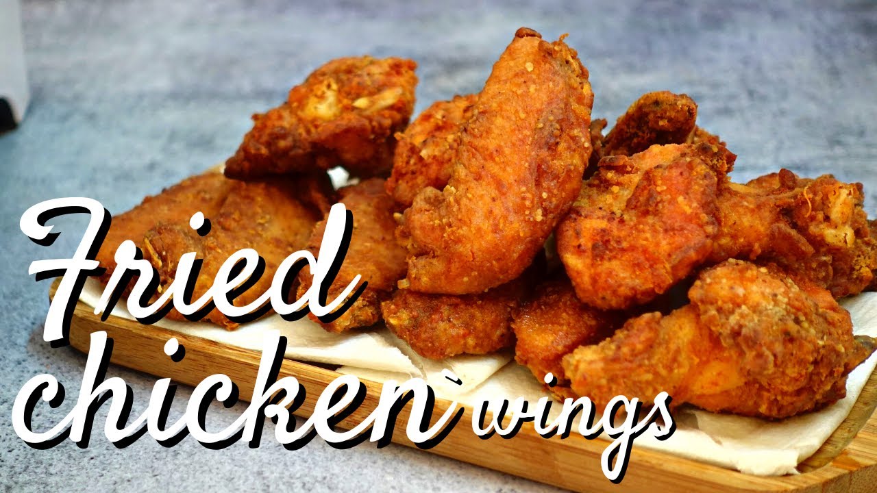 Fried chicken wings YouTube