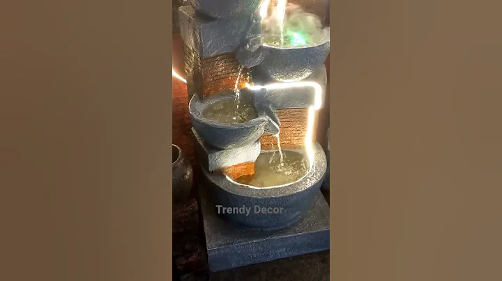 Indoor Water Fountain | Amazingly Creative Tabletop Water Fountain #shorts #waterfountain #homedecor