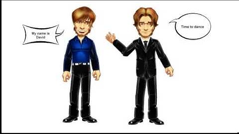 dancing  using crazy talk