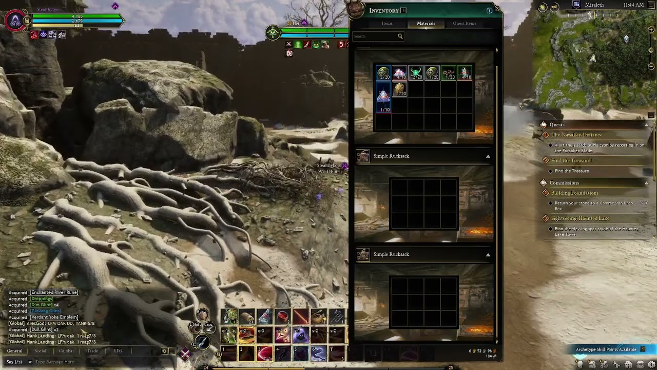 Ashes of Creation | Stealing Loot and Avoiding Ganker Teams