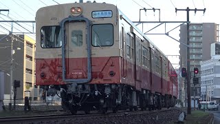 【4K】水島臨海鉄道　普通列車キハ30形+キハ37形気動車　ｷﾊ30-100+ｷﾊ37-103