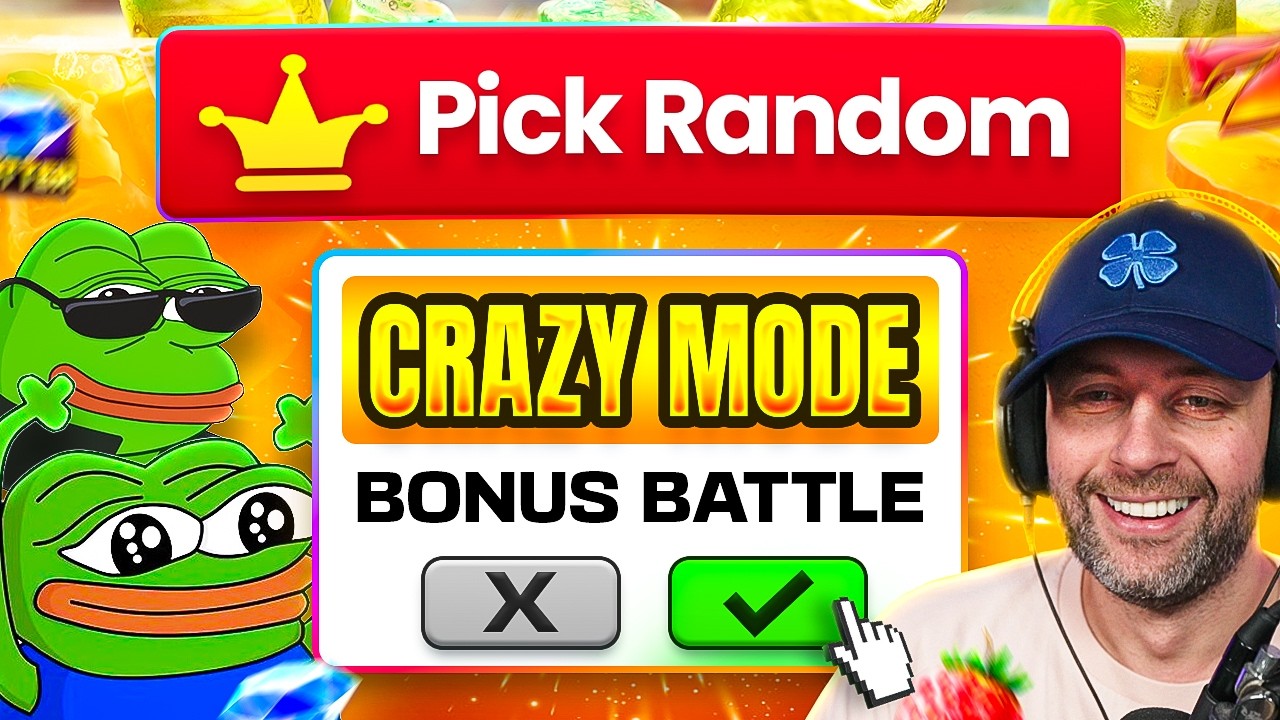 WE DID A CRAZY MODE PICK RANDOM BONUS BUY BATTLE!!