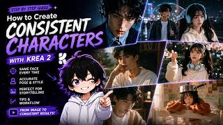 How to Create Consistent Characters with Krea 2