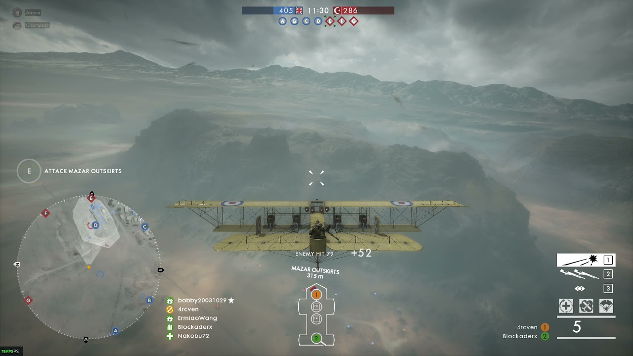 Ilya morumets 7 kills in one bombardment BF1