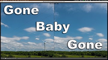How To Remove POWER LINES in Lightroom