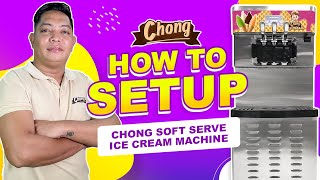 Chong Soft Serve Ice Cream Machine : How To Setup screenshot 1