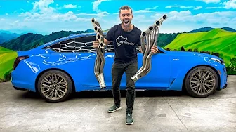 STRAIGHT PIPING MY CT5-V BLACKING! *It's So Loud* thumbnail