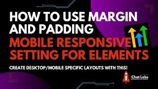 How to set paddings and margins for responsive design